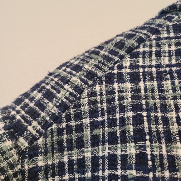 Veronica Beard Ada Cutaway Tweed Dicky Blazer - Picture 11 of 13